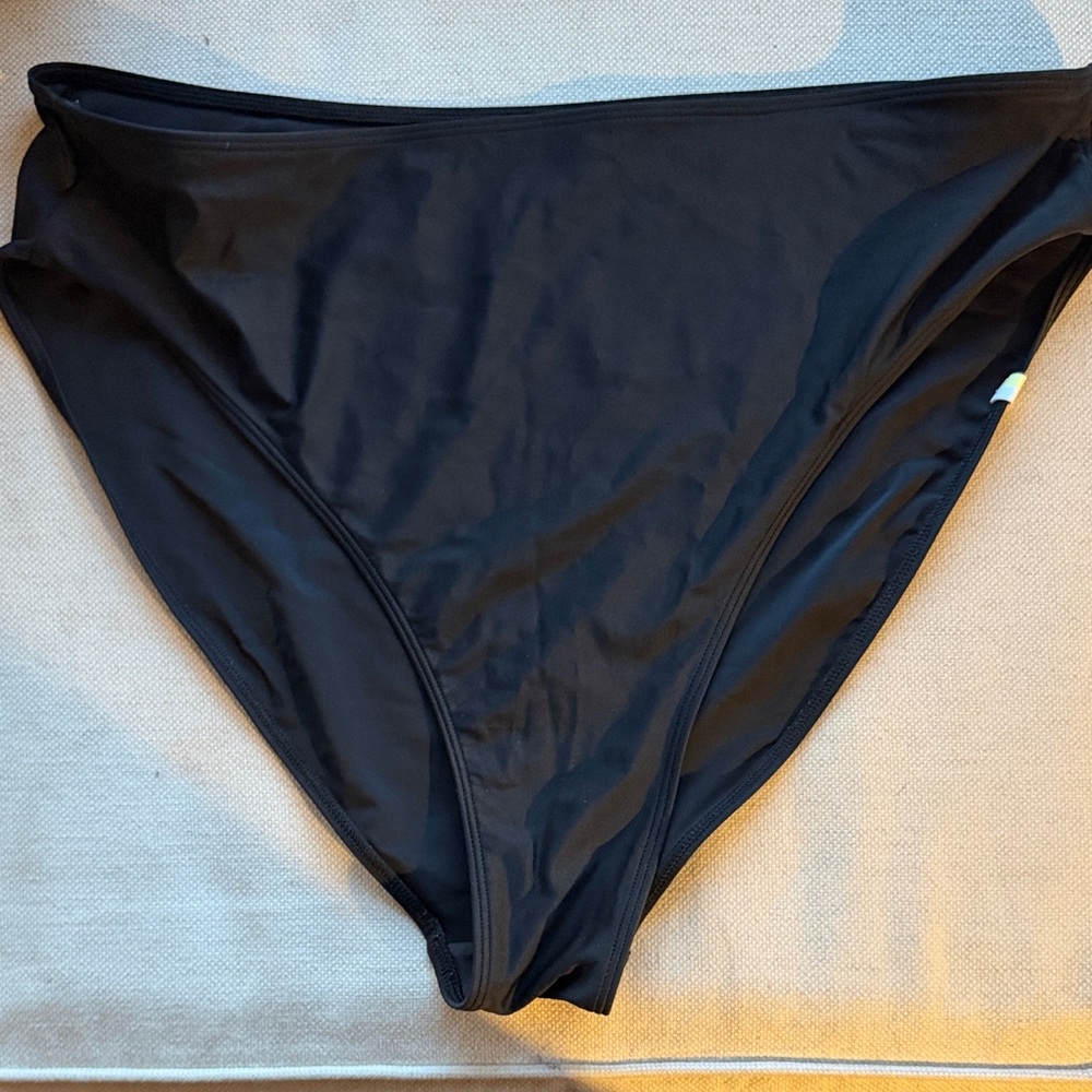 Summersalt Black High-Waist Bikini Bottom